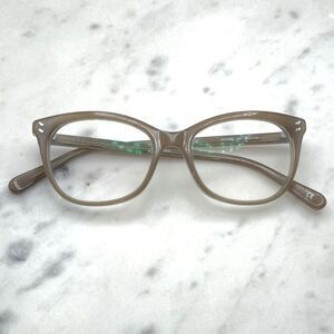 STELLA MCCARTNEY SC0155O 004 Light Brown Eyeglasses Frames Only 50-17-145